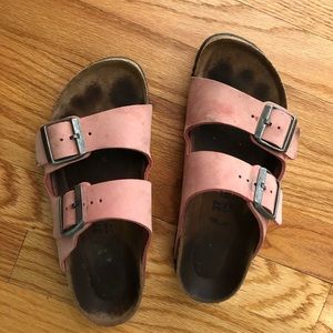 Birkenstock size 37 pink sandals